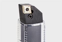 Seleção de embalagens pásticas para ferramentas de rosca.