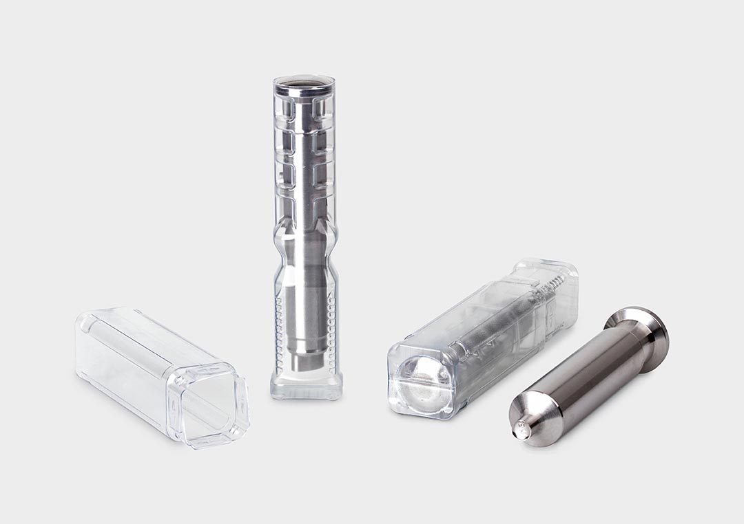 Variedae de BlockPack TabletPunchs Variedade de embalagens tubulares BlockPack para punções.