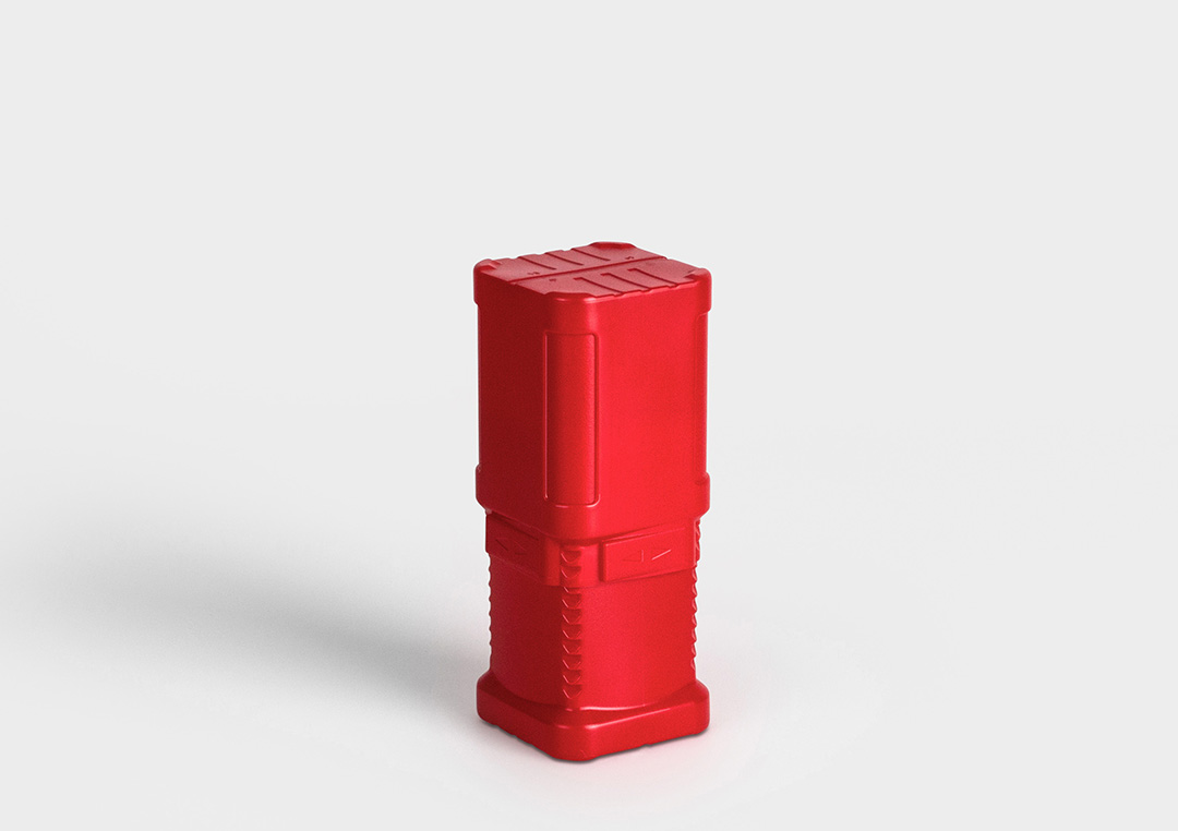 Tubo de plástico BlockPack Tubo de plástico BlockPack.