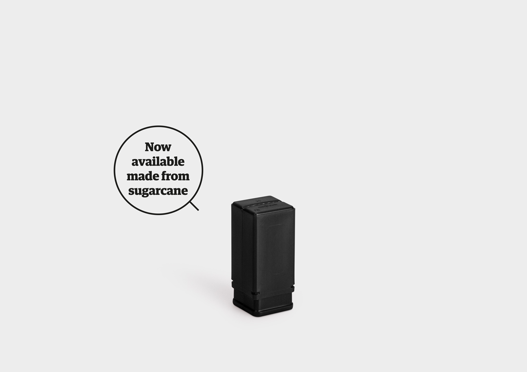 QuadroPack made from Bio-HDPE based on sugarcane rose plastic product QuadroPack made from Bio-HDPE.